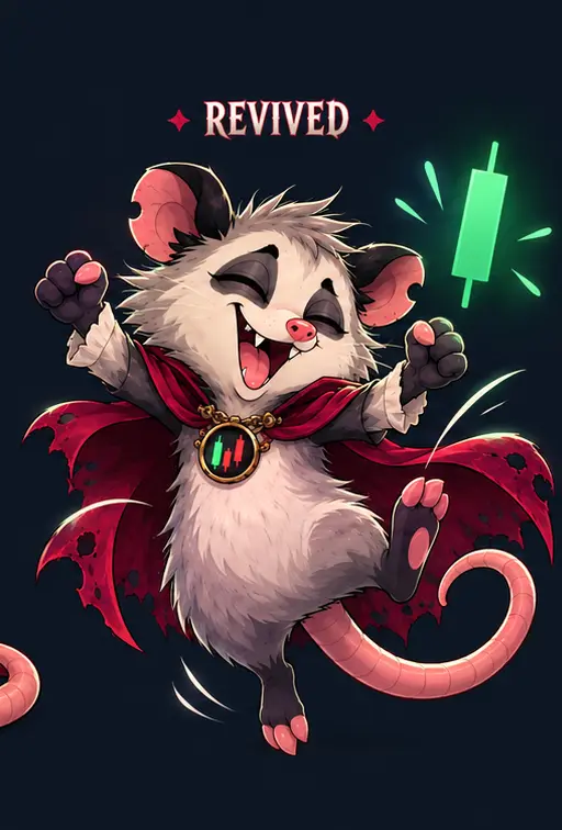 A celebrating Count Possum